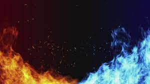 Free Motion Graphic Background Fire Ice Orange And Blue Flames Virtual Meeting Classroom Video Fire Photography Free Video Background Motion Wallpapers