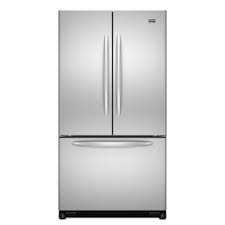 Bisque French Door Refrigerator With Water Dispenser Maytag 24 8 Cu Ft French Door Refrigerator Stainless Steel Energy Star 4 75 Star Rating 169 French Door Refrigerator French Door Bottom Freezer French Doors