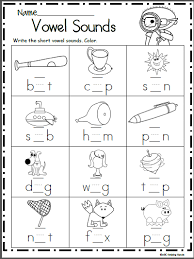 Short Vowel Sounds Worksheets 2020 Okul Oncesi Calisma Cizelgeleri