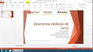 Completează toate câmpurile pentru a mări șansele de angajare și a inspira mai multă încredere companiei. Demo Lectie Powerpoint 2013 Descrierea Mediului De Lucru Youtube