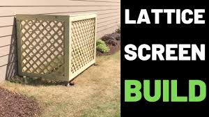 Check spelling or type a new query. Hide Your Garbage Can Build A Lattice Screen Youtube