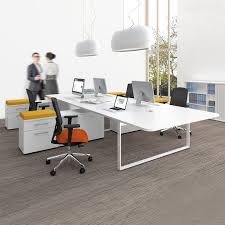 Teamarbeitsplatz Inwerk Goar 4 Platze Sideboards Moderne Burogestaltung Corporate Office Design Buroraumgestaltung