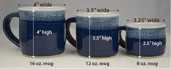 An average estimate shows that 1.09oz of if you have larger cups or mugs of coffee, you will get fewer coffee cups from 120z of the coffee bag. Ø§Ø³ØªÙ†Ø§Ø¯Ø§ Ø§Ù„Ø¹Ø§Ù‡Ù„ Ù„Ù‡Ø¨ Standard Mug Size Oz Psidiagnosticins Com