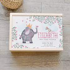 Our personalized birthday keepsakes are a great way to celebrate your wedding day with our wedding keepsakes and anniversary keepsakes! Personalised Baby Keepsake Memory Box Spatz Mini Peeps