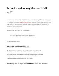 Black ops, call of duty: Is The Love Of Money The Root Of All Evil