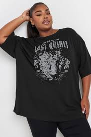Plus Size Oversized T-Shirts | Yours Clothing