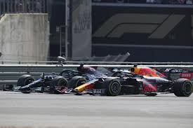 The two title rivals are locked in their own private. Verstappen Crashes Out After First Lap Battle With Hamilton Loop Trinidad Tobago