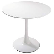 Eero saarinen style marble tulip dining table 32 $160.00. 32 Inch Round Wooden Dining Table Coffee Table Tulip Design In White Buy Online In Angola At Angola Desertcart Com Productid 112783219