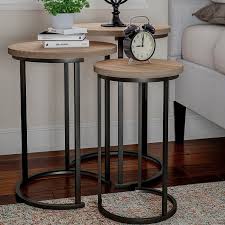 Caire 3 Piece Frame Nesting Tables In 2020 Nesting End Tables Nesting Tables Nesting Tables Living Room