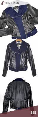 Guess Moto Asymmetrical Faux Leather Jacket S Brand Guess Size Small Condition Gently Used Features Faux Le Clothes Design Fashion Faux Leather Jackets