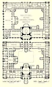 Plans Of The New City Hall Belfast Architectural Floor Plans City Hall Architecture Architecture Plan