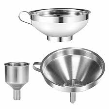 Great for straining hops, wort, and adjuncts during the brewing process. Picowe 3 Pack Funnel Stainless Steel Kitchen Funnels With Removable Strainer Canning Funnel For Mason Jar Mini Funnel For Filling Wine Bottles For Transferring Spices Liquid Powder Bean Jam