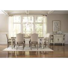 Kitchen islands and serving carts; Riverside Coventry Two Tone Rectangular Dining Table In Driftwood White 32550 By Dining Rooms Outlet