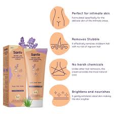 Simply apply the cream to the area, and leave for it to work. Buy Sanfe Bikini Line Hair Removal Cream Lavender Aloe Vera 100 Gm Online At Best Price Panty Liners