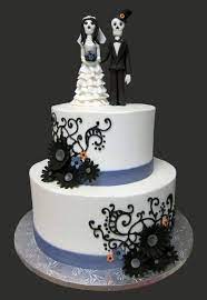 40 Original Halloween Wedding Cakes Weddingomania Halloween Wedding Cakes Zombie Wedding Cakes Wedding Cake Original