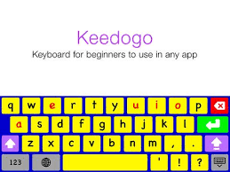 Keedogo Keyboard For Beginning Typers On The App Store Keyboard App Writing