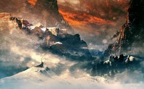 4582210 Snow Nature Landscape Mountains Fantasy Art Wallpaper Mocah Org
