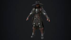 Cowboy 3d Model 3d Model Character 3d Model Model