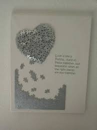 Puzzel Hart Puzzle Crafts Puzzle Piece Crafts Puzzle Art