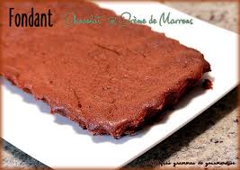 Fondant Chocolat Creme De Marrons Recette Creme De Marron Recette Fondant Chocolat