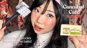 Cooking YOU at the CANNIBAL Cafe🥩 ASMR (Bad End)