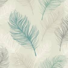 Whisper Teal Wallpaper By Arthouse Feather Wallpaper Teal Wallpaper Teal Feather Wallpaper
