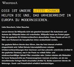 Außerhalb des geographischen europas umfasst die eu zypern und einige . Artikel 13 Deutsche Wikipedia Aus Protest Gegen Eu Urheberrechtsreform Fur Einen Tag Abgeschaltet Mz De
