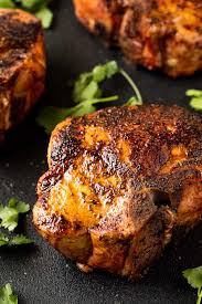Find the right pork chop and more importantly know what to thin pork chops should be grilled hot and fast, while thicker cuts, anything over an inch, should be seared cut from the center loin this pork chop has both loin and tenderloin sections. How To Make Smoked Pork Chops
