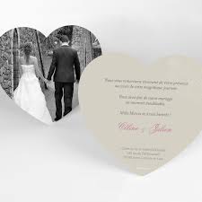 Notre équipe de designers vous a préparé une sélection de cartes de remerciements mariage originales à personnaliser avec vos photos. Carte De Remerciement Mariage Ivoire Coeur Mariage Coeur Simple