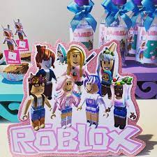 Roblox niñas por cumpleaños, divertidos videojuegos, roblox girls png, cumpleaños del videojuego png diseño descargar. Kit Decoracion Roblox Fiesta Infantil Roblox Para Nina Mercado Libre