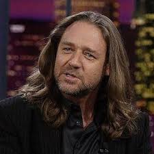 This Is Russell Crowe Asking You If We Should Bring Back Famouslonghairfriday In 2020 Russell Crowe Long Hair Styles Famous