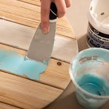 The diy wood filler, just like the thread, stains slightly darker than the surrounding wood and it virtually disappears. Dap Premium Wood Filler Dap Products