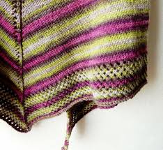 The simplest shawls are no more difficult to knit than the kerchief pattern in the previous section. Knit Triangle Shawl Pattern Easy Peasy