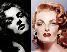 jane Russell Portrait Prosjekter :: Photos, videos, logos, illustrations  and branding :: Behance