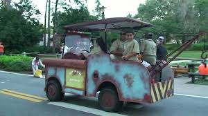 Looking for some great golf cart wraps? Disney S Fort Wilderness Campground Halloween Golf Cart Parade Highlights 2011 Including Tow Mater Youtube
