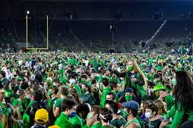 For some events, the layout and specific seat locations may vary without notice. Notre Dame Fans Surged After Clemson Game Amid Covid 19 Spike In Area