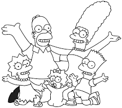 Desenho simpson para colorir / desenhos: Simpsons Colorir