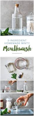 3 ing homemade minty mouthwash
