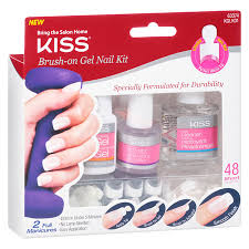 kiss brush on gel nail kit walgreens