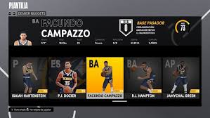 El cordobés facundo campazzo firmó contrato por dos temporadas con denver nuggets y desde el martes se sumará a los entrenamientos de este equipo de la nba. Facu Campazzo Llego Al Nba 2k21 Tyc Sports
