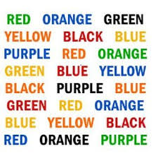 Try Reading The Color That These Words Are Written In Out Loud And See What Happens It Ll Slow Down Your Sp Optical Illusions Art Optical Illusions Illusions