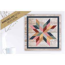 Download Katie Star Barn Quilt Svg Cut File Stitchtopia