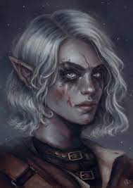 Drow D D Character Dump Elf Art Fantasy Portraits Vampire Art