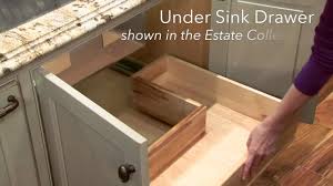 storage solutions under sink drawer