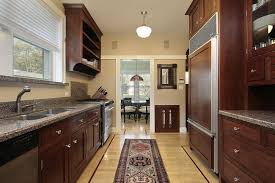 when designing a galley kitchen