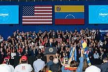 Us president donald trump is turning up the pressure on venezuela's sitting president nicolas maduro. Foreign Involvement In The Venezuelan Presidential Crisis Wikipedia