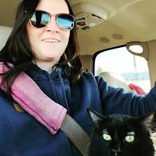 Lost black cat with white tail tip in Gypsum?