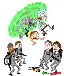 Stranger Things With Rick And Morty Mashup Enjoy Cool Designs Design Fun