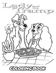 Free printable lady and tramp coloring page in vector format, easy to print from any device and automatically fit any paper size. Lady And The Tramp Coloring Book Alexa Ivazewa 9781729783498
