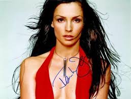  Famke Janssen Autogramm Sammlerteil Autogramm Sammlerstuck